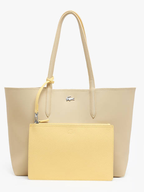 Omkeerbare Shoppingtas Anna Lacoste Beige anna NF2142AA